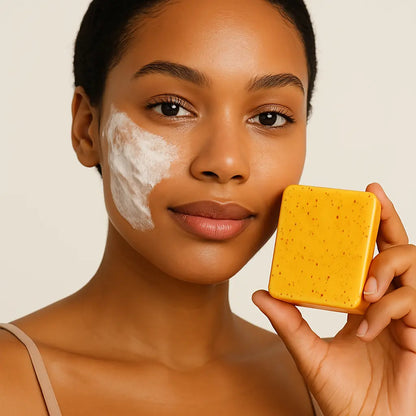 Golden Orange Bi Face - Turmeric soap 150gr